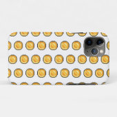 Gold Gaming Coin 8-Bit Pixel Style Muster Case-Mate iPhone Hülle (Rückseite (Horizontal))