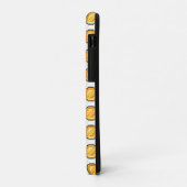 Gold Gaming Coin 8-Bit Pixel Style Muster Case-Mate iPhone Hülle (Hinten/Links)