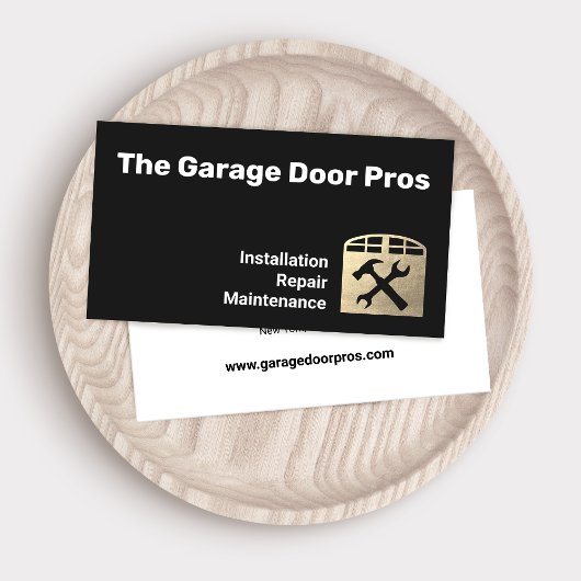 Gold Garage Door Installation and Repair Visitenkarte