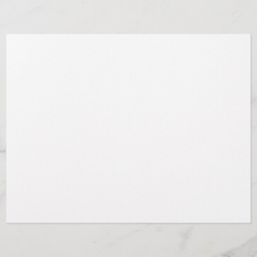 Gold Geblüht White Tri-Fold Hochzeitsprogramm (Rückseite)