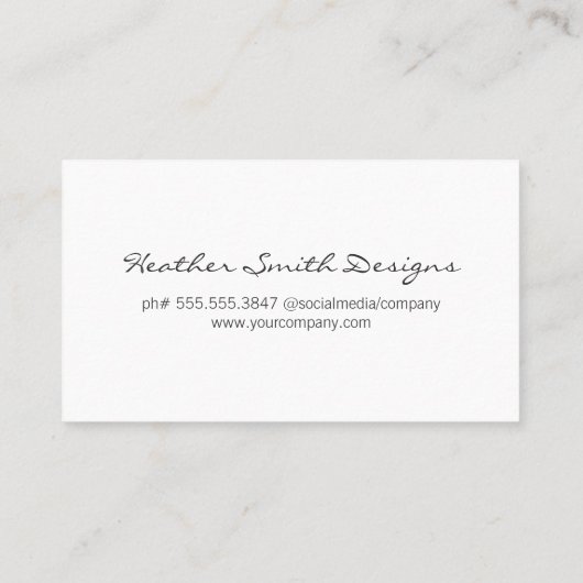 Gold gebürstet | Hintergründe für den Aktionskorb Visitenkarte (Rückseite)