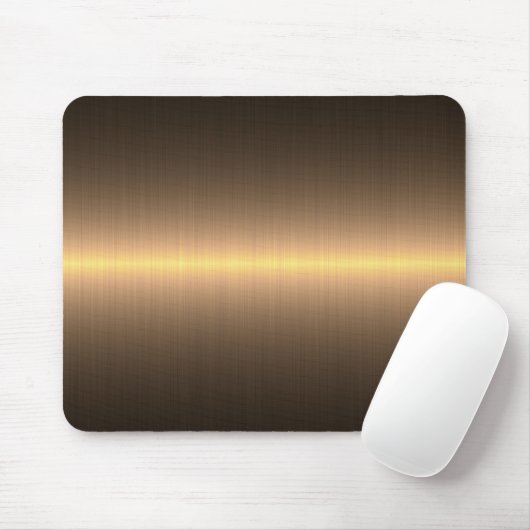 Gold gebürstetes Metall Mousepad (Mit Mouse)