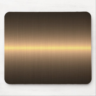 Gold gebürstetes Metall Mousepad