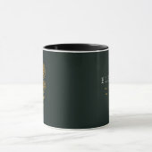 Gold-Geburtsblumen-Personalisierte Tasse - Septemb (Zentrum)