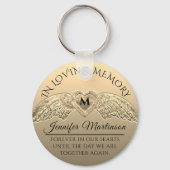 Gold-Gedenkstätte Schlüsselanhänger (Vorderseite)