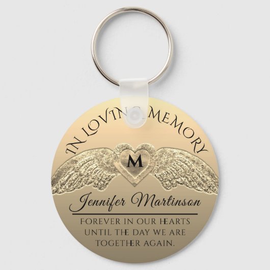 Gold-Gedenkstätte Schlüsselanhänger (Vorderseite)