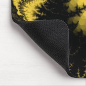 Gold gefiederter Stern-Mauspad Mousepad (Ecke)