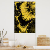 Gold gefiederter Sternposter Poster (Küche)