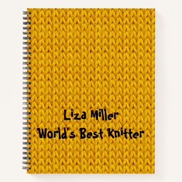 Gold gegossene Textur Spiral Notebook Notizblock