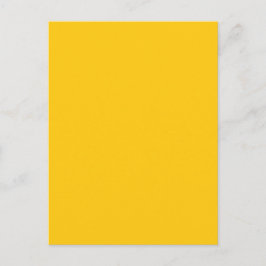 Gold Gelb Postkarte