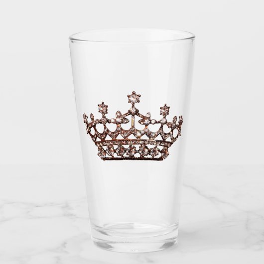 "Gold Gem Tiara" Glas (Vorderseite)