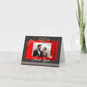 Gold & Gems 40. Hochzeitstag Danke (Vorderseite)