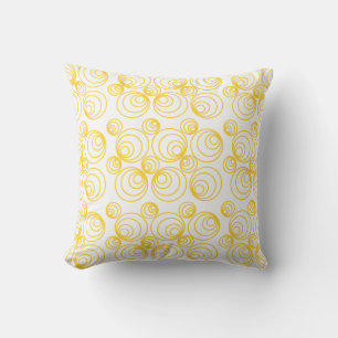 Gold Geo Throw Kissen