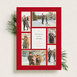 Gold Gerahmt 6 Foto Galerie Al Porto Folien Feiertagskarte