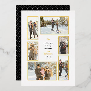 Gold Gerahmt 6 Foto Galerie Al Porto Folien Feiertagskarte