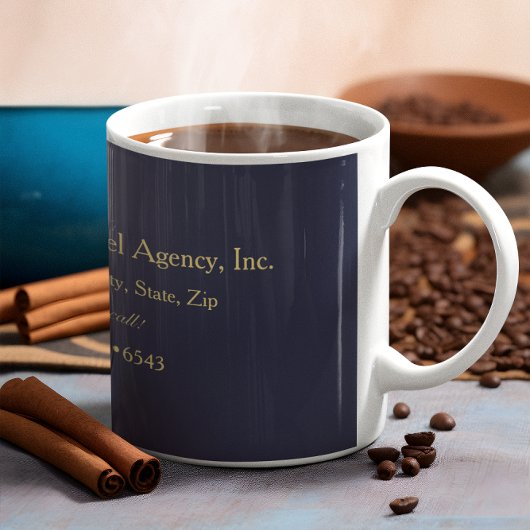 Gold Gerahmter Agent Kaffeetasse