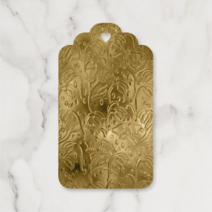 Gold Geschenkanhänger