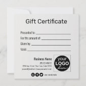 Gold Geschenkboxen Glitzer Schneeflocken Schwarze (Rückseite)