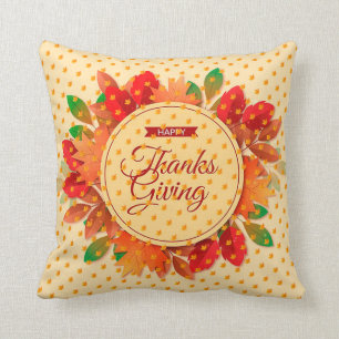 Gold-Geschenke Erntedank Beste Herbstzeit Kissen