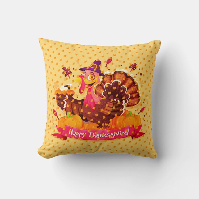 Gold-Geschenke Erntedank Beste Herbstzeit Kissen (Vorderseite)