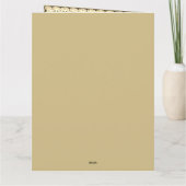 Gold-Geschenkgutschein Karte (Rückseite)