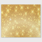 Gold Geschenkpapier (Flach)