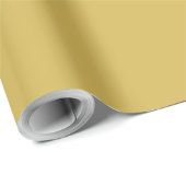 Gold Geschenkpapier (Rolleneckpunkt)