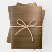 Gold Geschenkpapier Set (Beispiel)