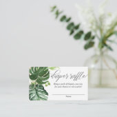 Gold-Gewinnerkarten für tropische Vegetation Begleitkarte (Stehend Vorderseite)