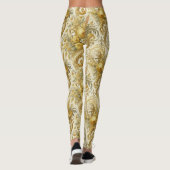 Gold-Gilde - Gotisch Viktorianisch Leggings (Rückseite)