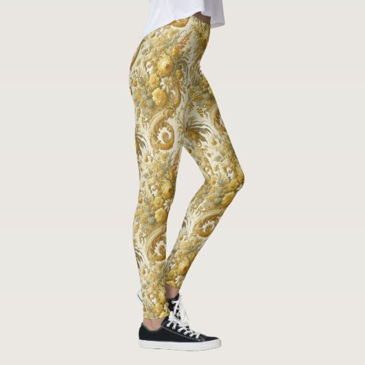 Gold-Gilde - Gotisch Viktorianisch Leggings (Rechts)
