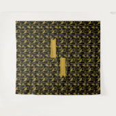 "gold" ginkgo - wandteppich (Vorderseite (Horizontal))