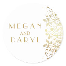 Gold Gipskraut Florals Wedding