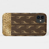 Gold Giraffe African Safari Chic Style Case-Mate iPhone Hülle (Rückseite (Horizontal))