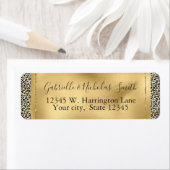 Gold Glam Black Leopard Print (Insitu)