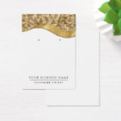 Gold Glam Earring Display Cards (Schreibtisch)
