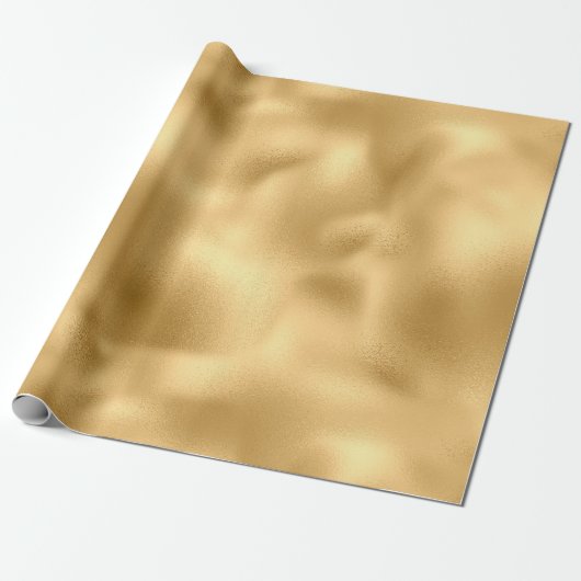 Gold Glam Geschenkpapier (Ungerollt)