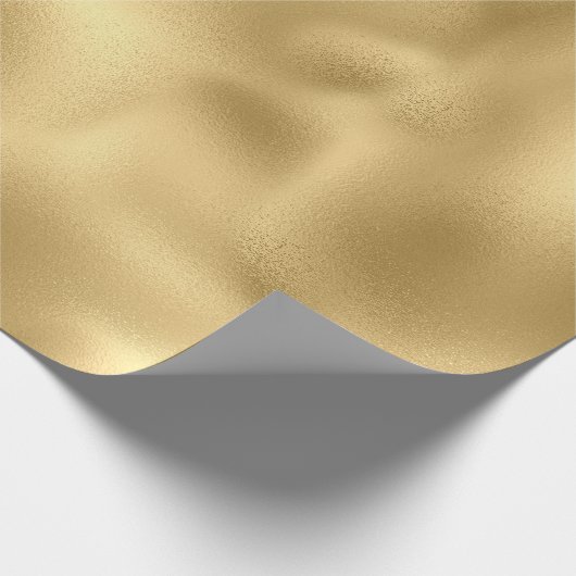 Gold Glam Geschenkpapier (Ecke)