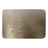 Gold Glam Gilded Brush Moderne Eleganz Badematte (Vorderseite)