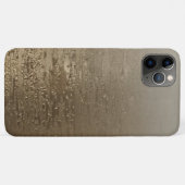 Gold Glam Gilded Brush Moderne Eleganz Case-Mate iPhone Hülle (Rückseite (Horizontal))