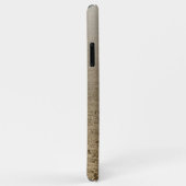 Gold Glam Gilded Brush Moderne Eleganz Case-Mate iPhone Hülle (Hinten/Rechts)