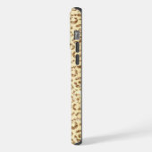 Gold Glam Glitter Leopard iPhone Hülle (Linke Seite)