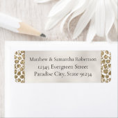 Gold Glam Glitzer Leopard Print (Insitu)