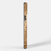 Gold Glam Glitzer Leopard Print Case-Mate iPhone Hülle (Rückseite / Rechts)