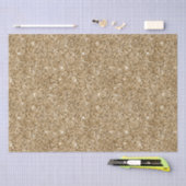 Gold Glam Glitzer Seidenpapier (Handwerk)