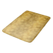 Gold Glam Glitzern Badematte (Schrägansicht)