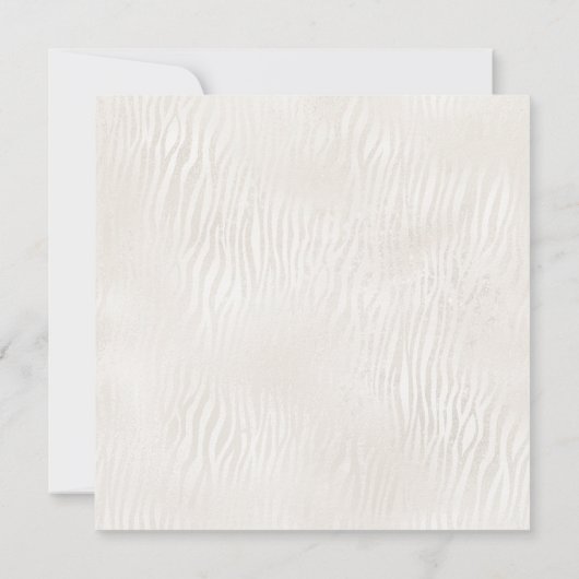 Gold Glam Glitzy Eyelashes Zebra Print (Rückseite)