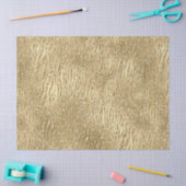 Gold Glam Glitzy Glitzer Zebra Print    Seidenpapier (Basteln)