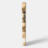 Gold Glam Glitzy Jewel Case-Mate iPhone Hülle (Rückseite / Links)