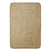 Gold Glam Imitat Glitzer Badematte (Vorderseite Vertikal)
